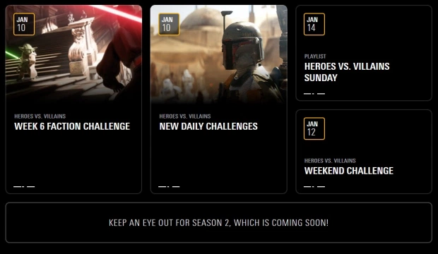 Season 2 Ankündigung